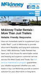 Mobile Screenshot of mckinneytrailers.com